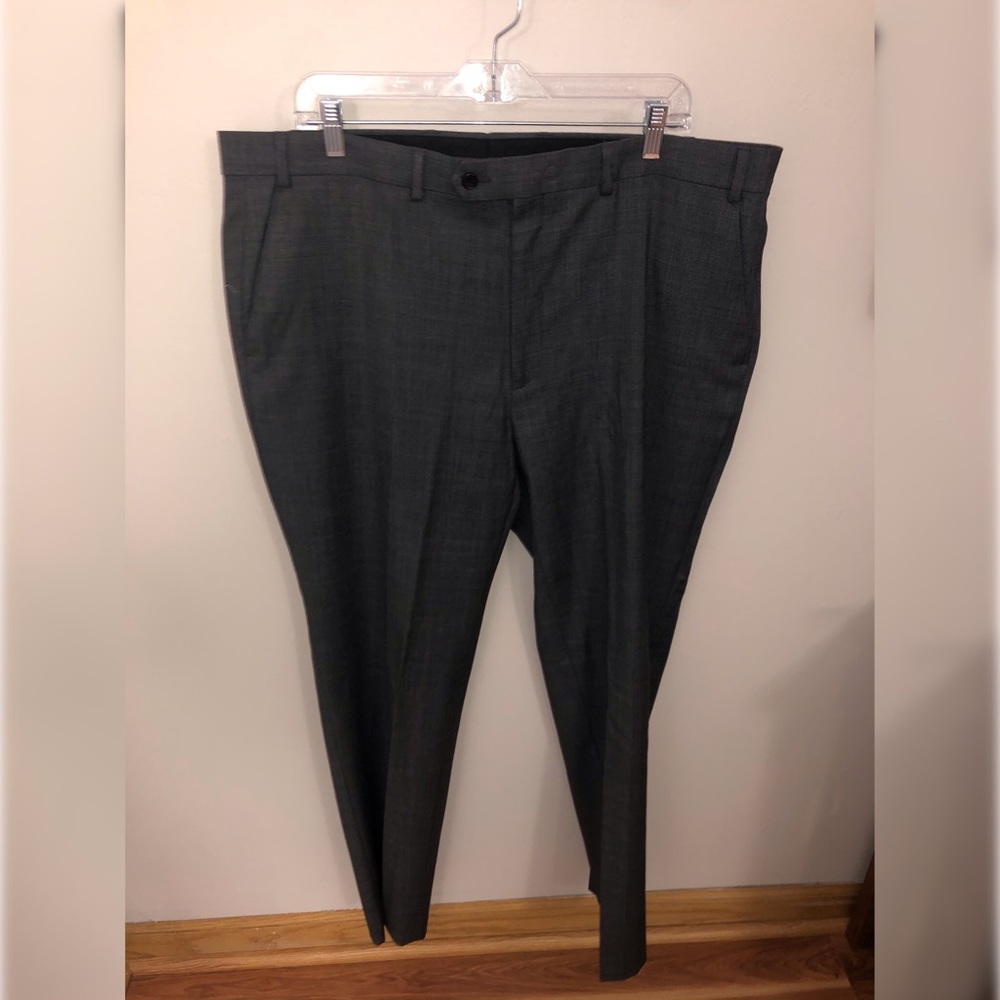 Lauren Ralph Lauren Gray Stretch Dress Pants